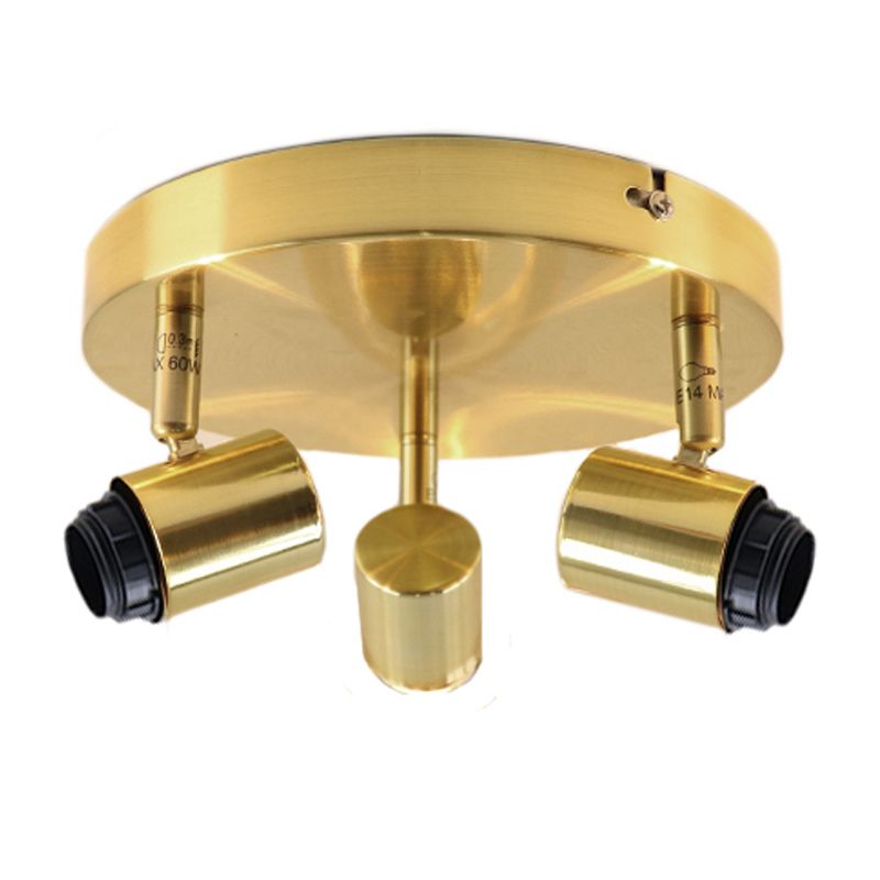 Aluminium plafondfitting goud, Rika Aluminium plafondfitting goud, Rika