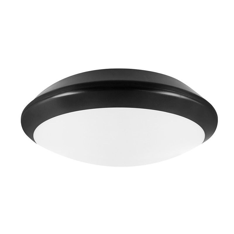 Kunststof galerijverlichting zwart, Nortom, 15W, 4000K LED, IP66