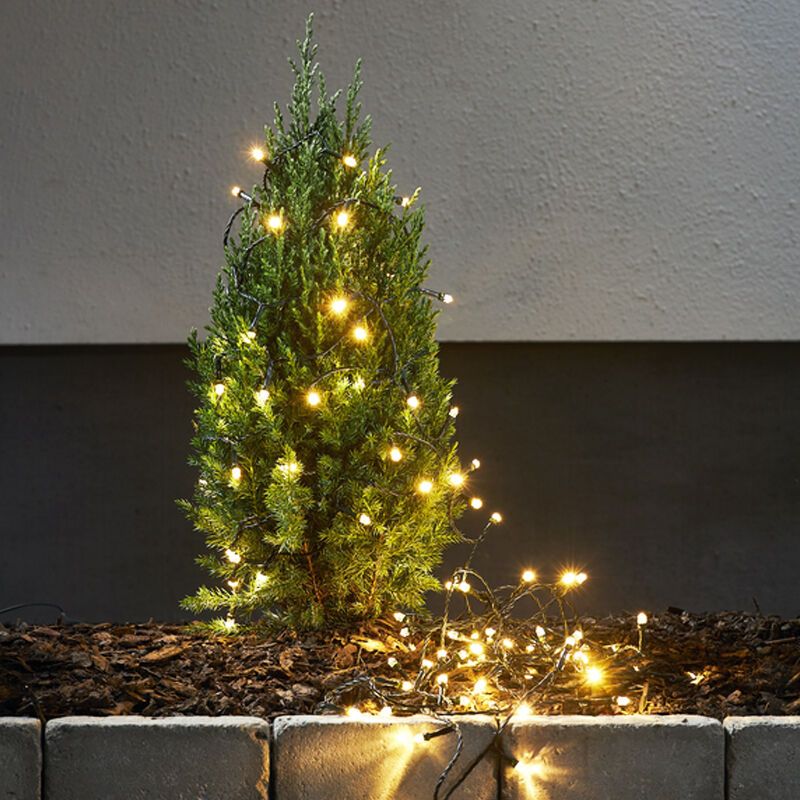 Houten Kerst Kalender Countdown naar Kerst LED Decoratie 24 Laden met LED Licht