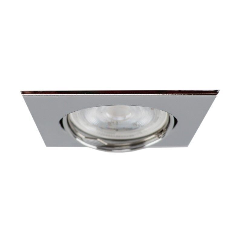 Chroom inbouwspot Meco, kantelbaar Chroom inbouwspot Meco, kantelbaar