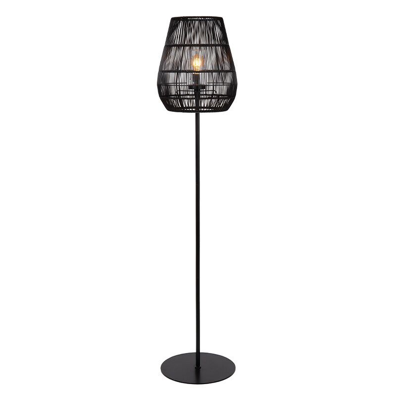 Zwarte buitenlamp landelijk, Nerida, IP44 Zwarte buitenlamp landelijk, Nerida, IP44