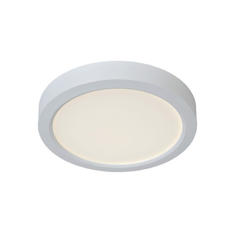Witte plafonnière modern, Tendo, 18W, 3000K LED