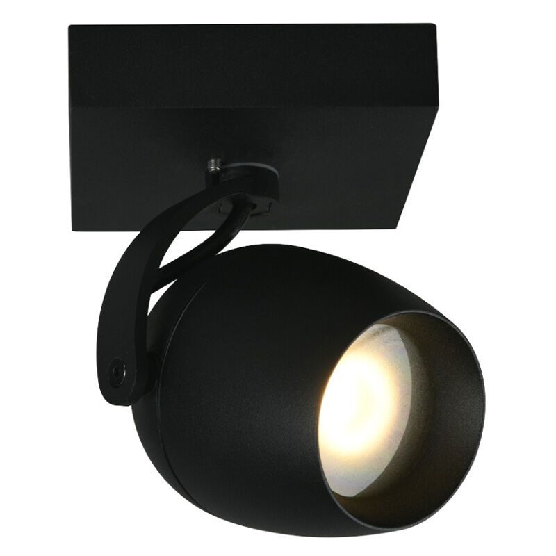 Zwarte badkamer plafondspot modern, Preston, IP44