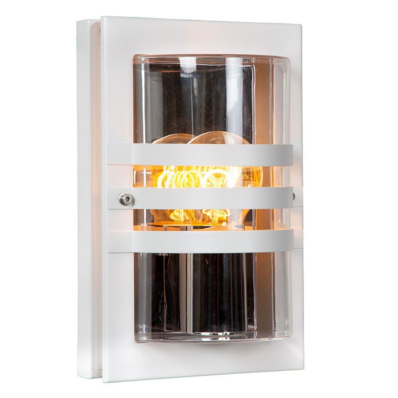 Witte buitenlamp modern, Privas, IP44