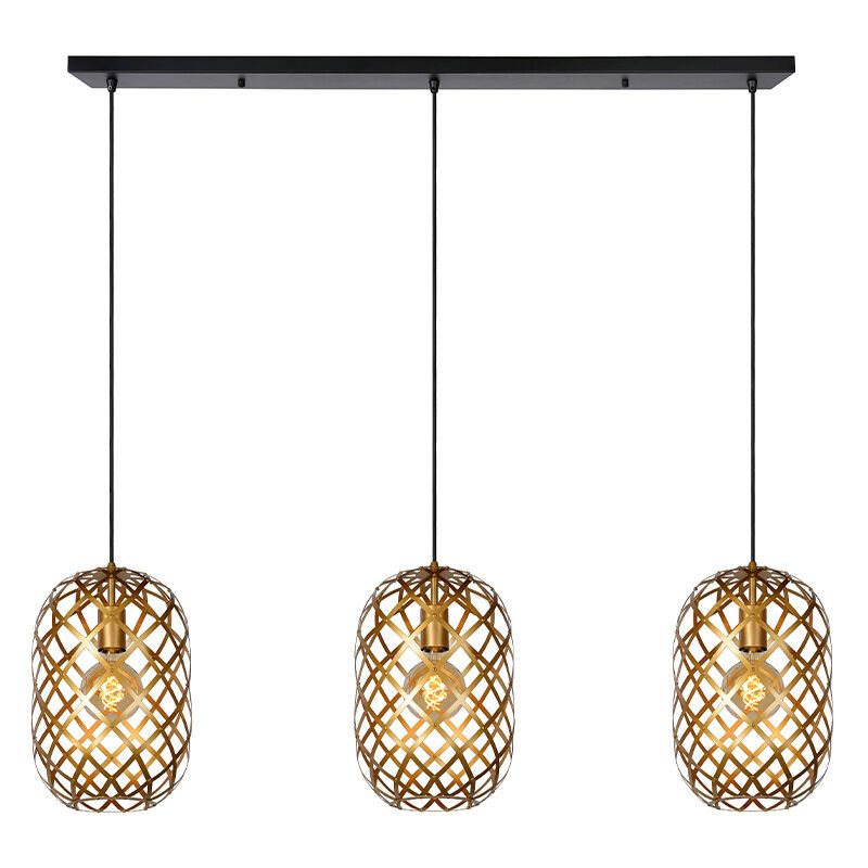 Gouden hanglamp modern, Wolfram Gouden hanglamp modern, Wolfram