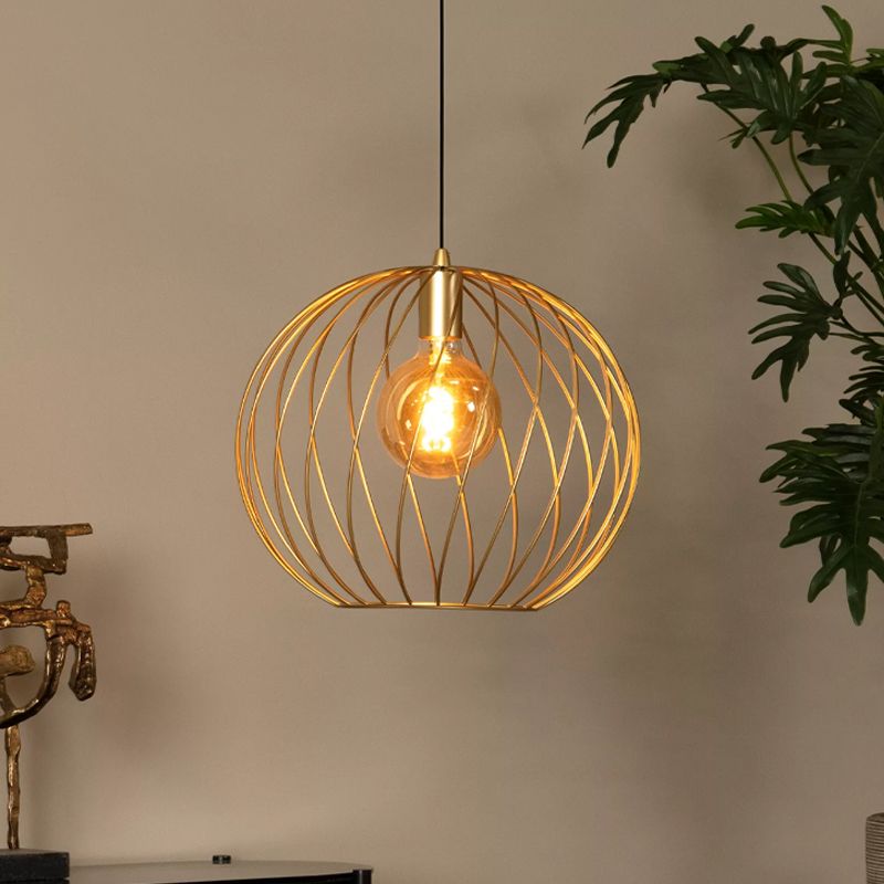 Messing hanglamp klassiek, Danza Messing hanglamp klassiek, Danza