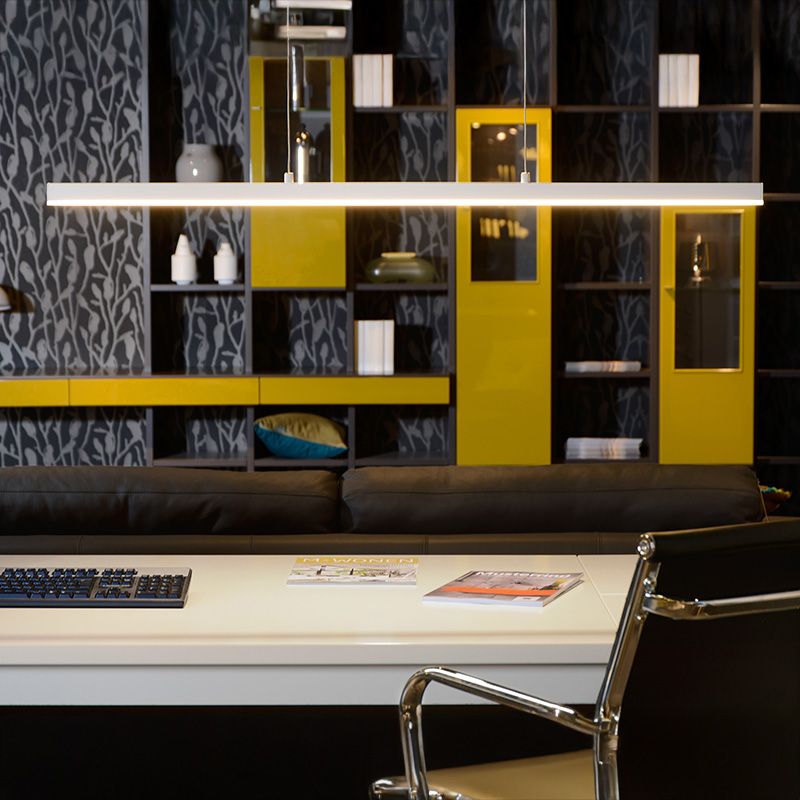 Witte hanglamp modern, Sigma, 30W, 2700K LED