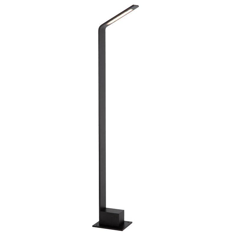 Zwarte buitenlamp modern, Lawford, 6W, 3000K LED, IP54 Zwarte buitenlamp modern, Lawford, 6W, 3000K LED, IP54