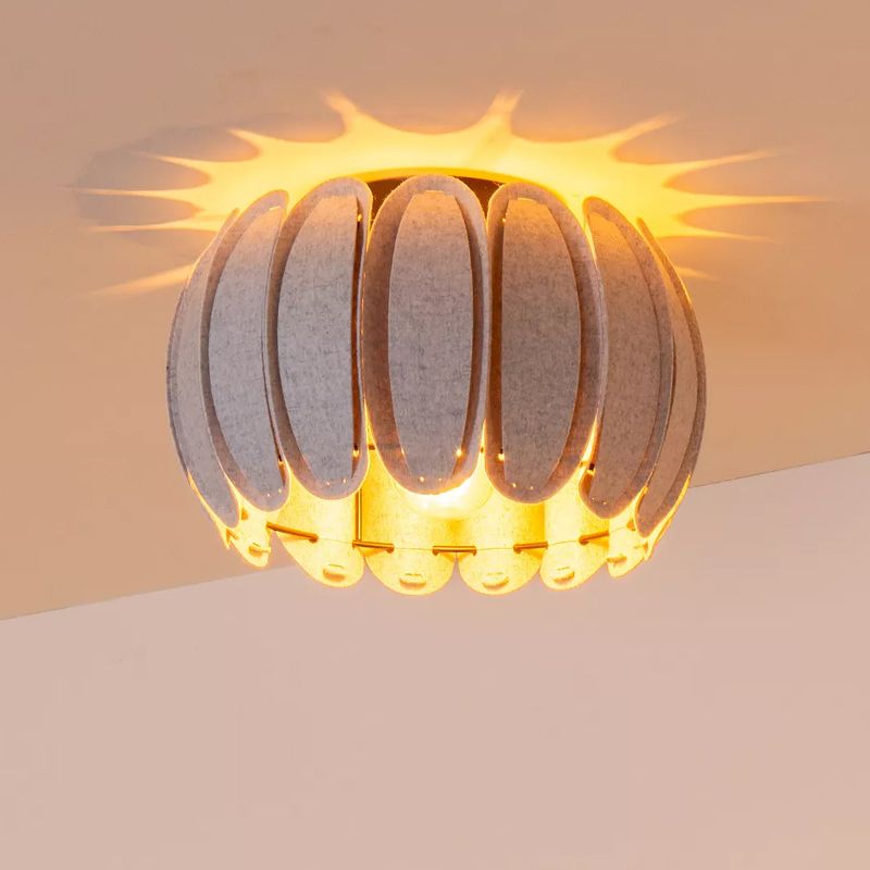 Grijze plafonnière modern, Spencer Grijze plafonnière modern, Spencer