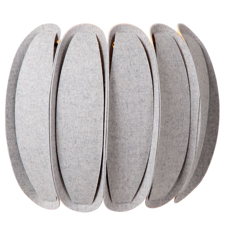 Grijze wandlamp modern, Spencer