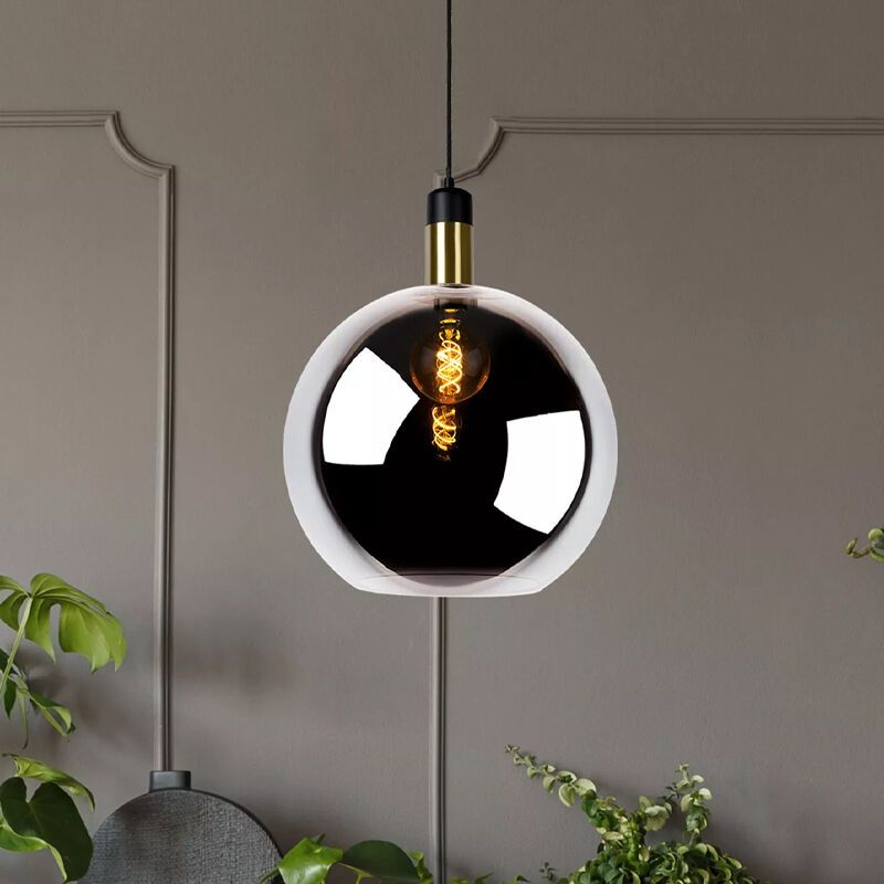 Vintage hanglamp Julius, Glas