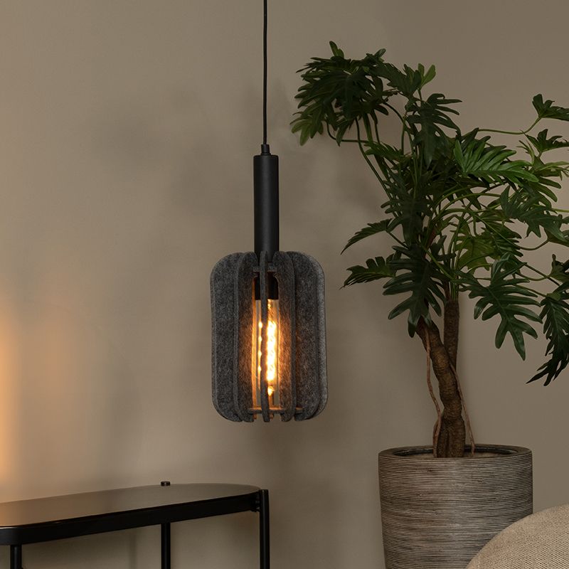 Grijze hanglamp modern, Rafal