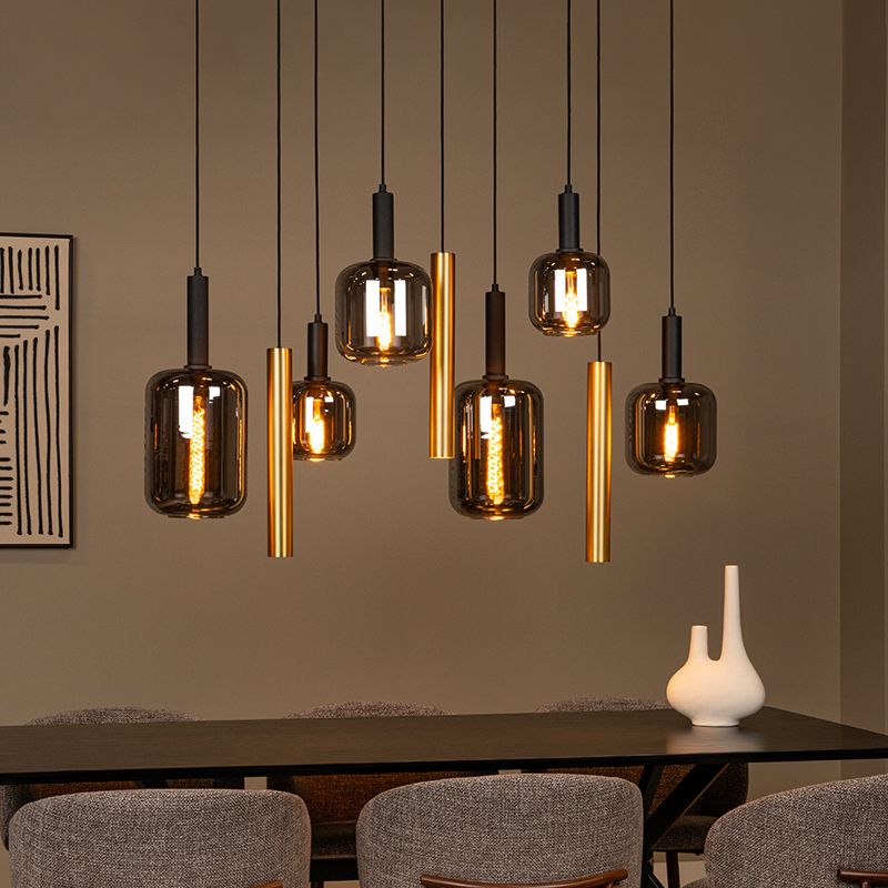 Zwarte hanglamp modern, Joanet