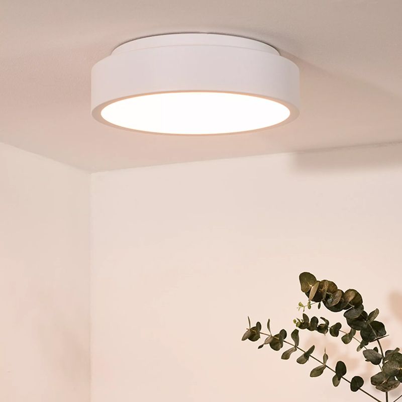 Witte plafonnière modern, Talowe, 20W, 3000K LED Witte plafonnière modern, Talowe, 20W, 3000K LED