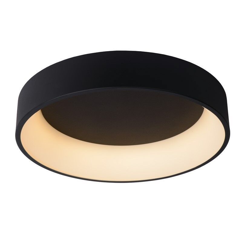 Zwarte plafonnière modern, Talowe, 42W, 3000K LED