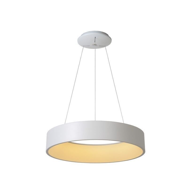 Witte hanglamp modern, Talowe, 39W, 3000K LED Witte hanglamp modern, Talowe, 39W, 3000K LED