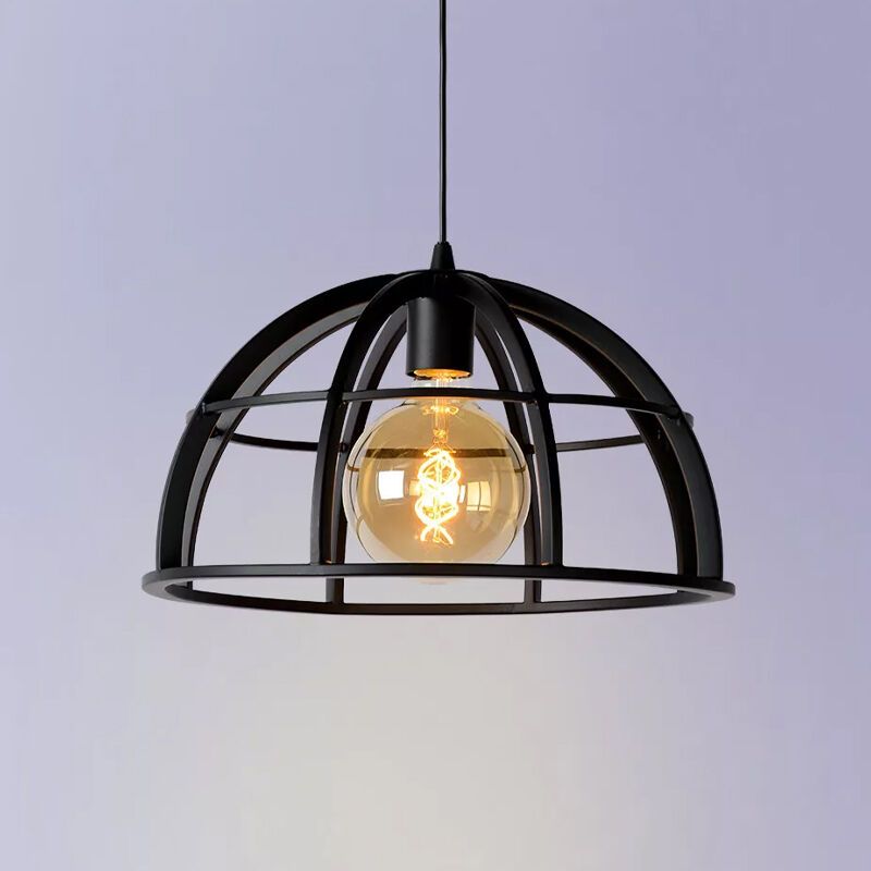 Moderne hanglamp Dikra, Zwart