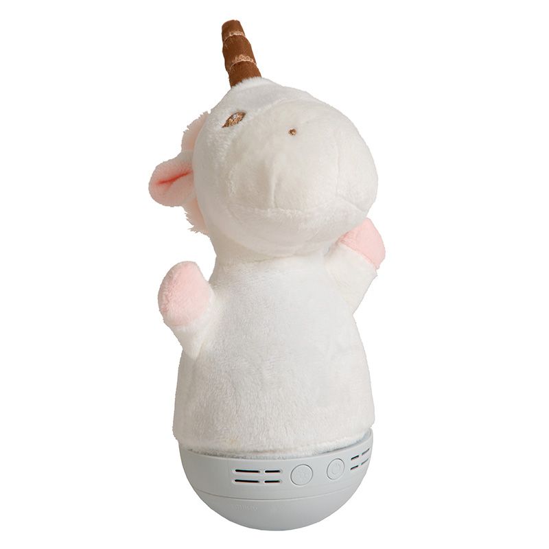 Witte kinderkamer tafellamp modern, Dolly, 3W, RGB LED, met schakelaar