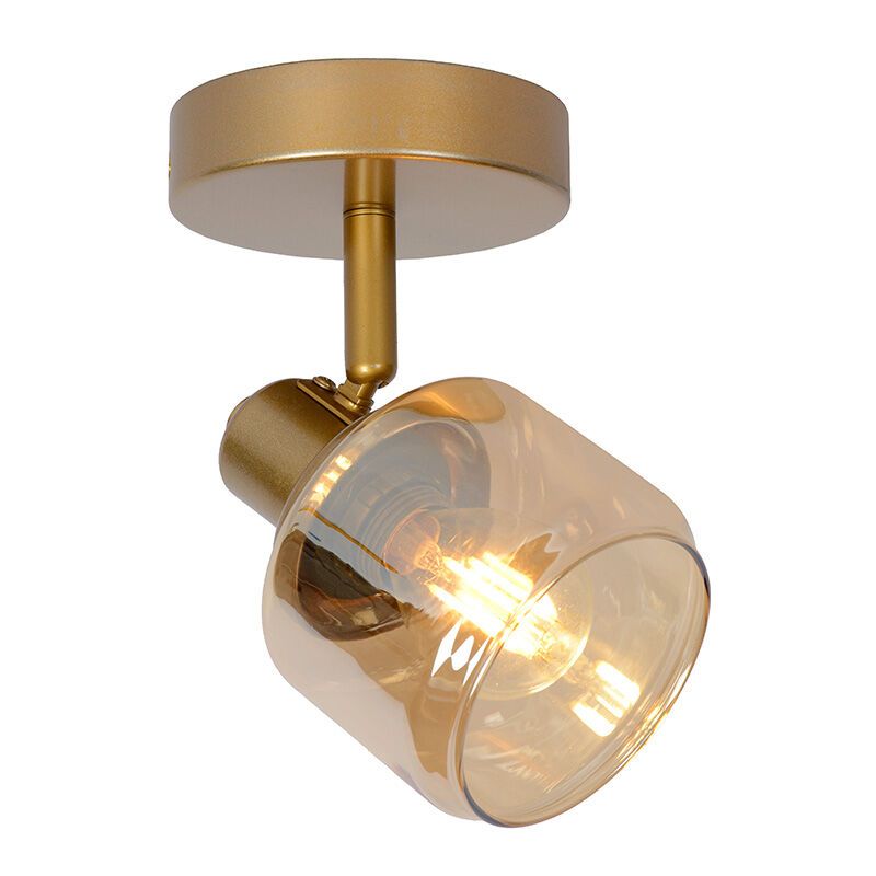 Gouden klassieke wandspot, Bjorn, glas Gouden klassieke wandspot, Bjorn, glas