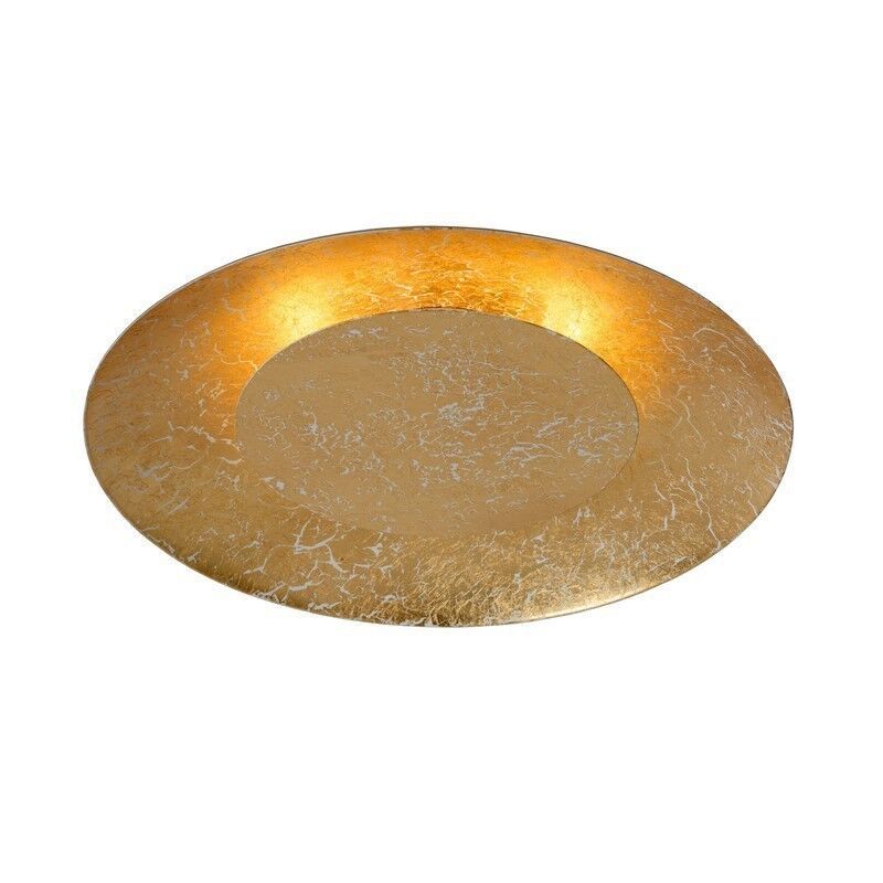 Gouden plafonnière modern, Foskal, 12W, 2700K LED