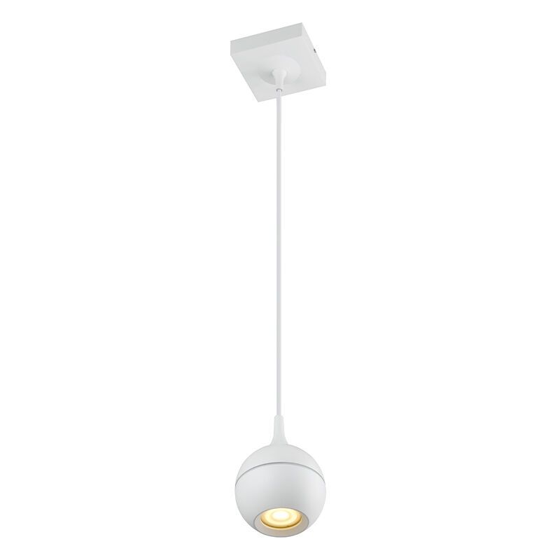 Witte hanglamp modern, Favori, IP44