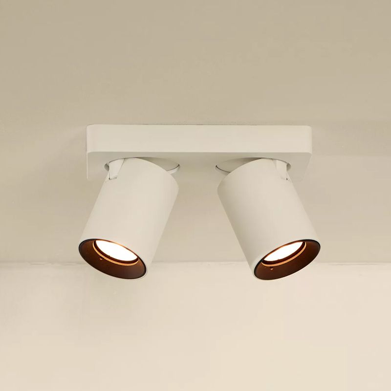 Witte plafondspot Nigel, aluminium Witte plafondspot Nigel, aluminium