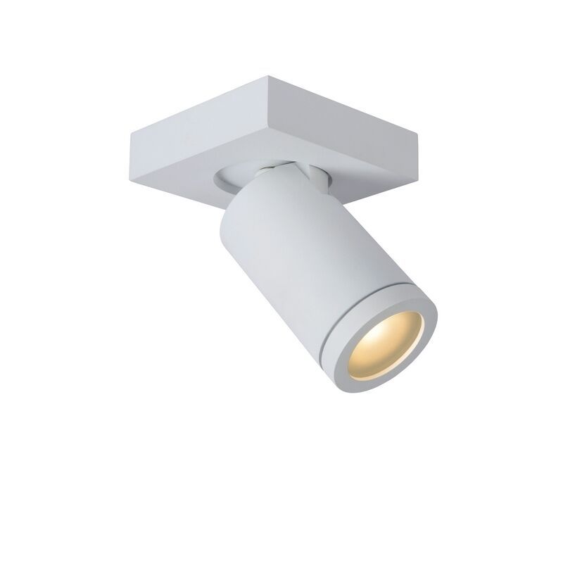 Witte plafondspot Taylor, aluminium, IP44 Witte plafondspot Taylor, aluminium, IP44