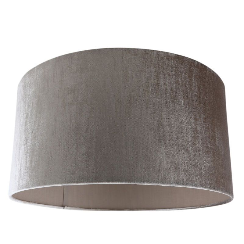 50 cm velours grijze lampenkap, Rody