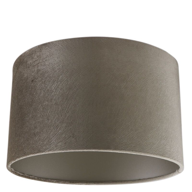 30 cm velours taupe lampenkap, Rody