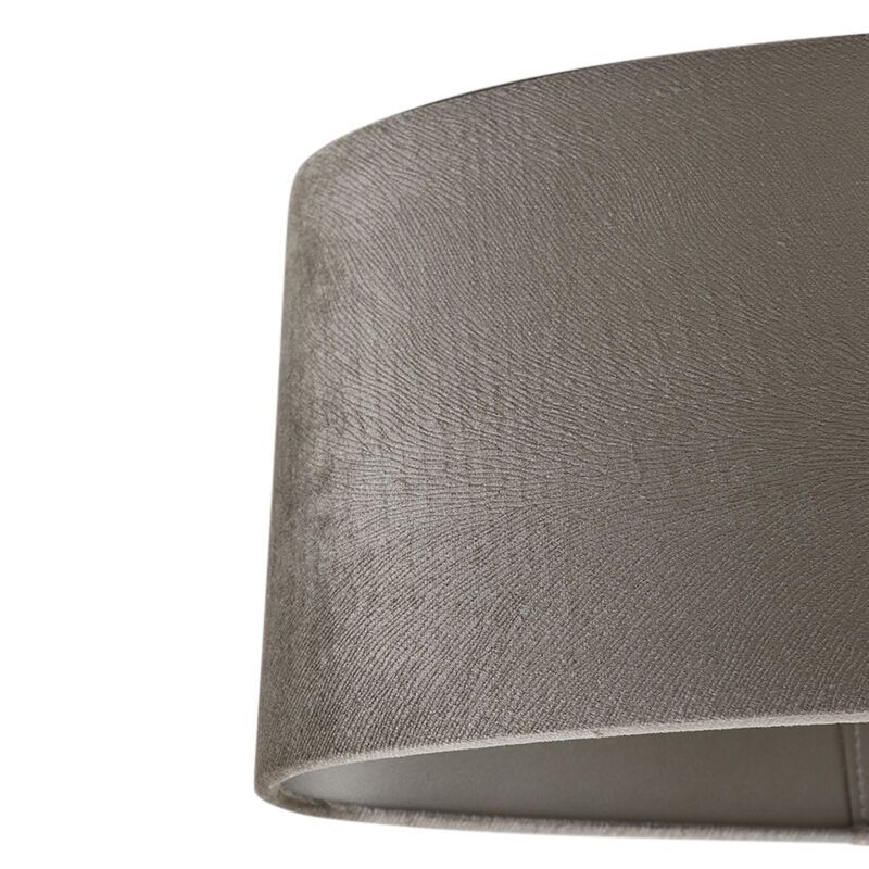 Lampenkap Rond taupe 35 - Lampenkappen