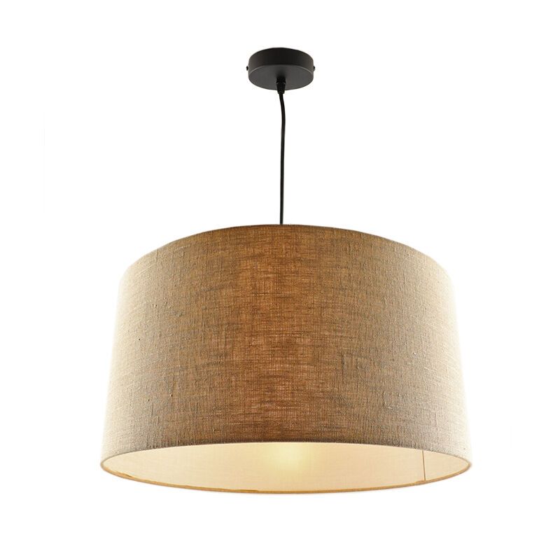 Hanglamp Urvin, linnen stof, 40 cm