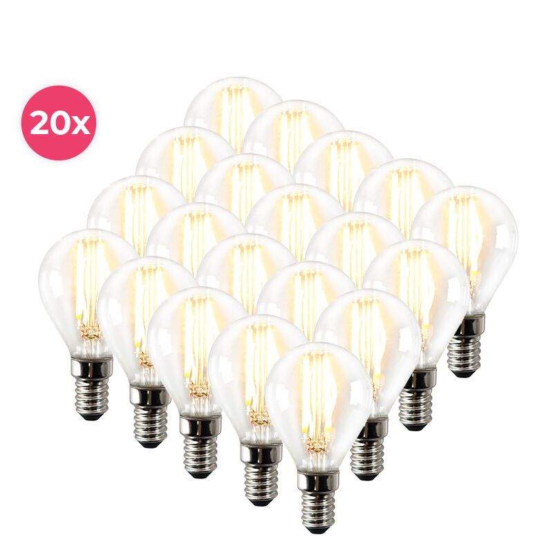 20-pack dimbare Sorna E14 LED lamp, 2700k, 3,5w 20-pack dimbare Sorna E14 LED lamp, 2700k, 3,5w