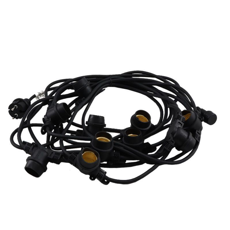 Prikkabel, 10 meter, 10 fittingen