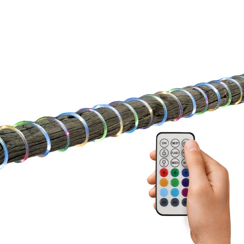 10 meter RGB lichtslang, Lichtkleur instelbaar naar wens