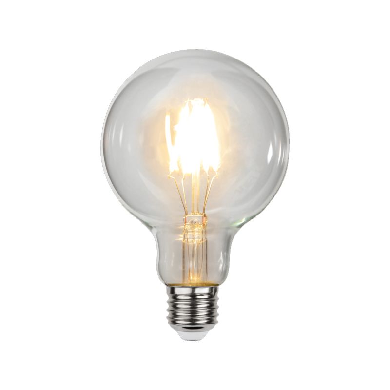 Dimbare E27 LED filament lamp G95, 4,7W, 2700K Dimbare E27 LED filament lamp G95, 4,7W, 2700K