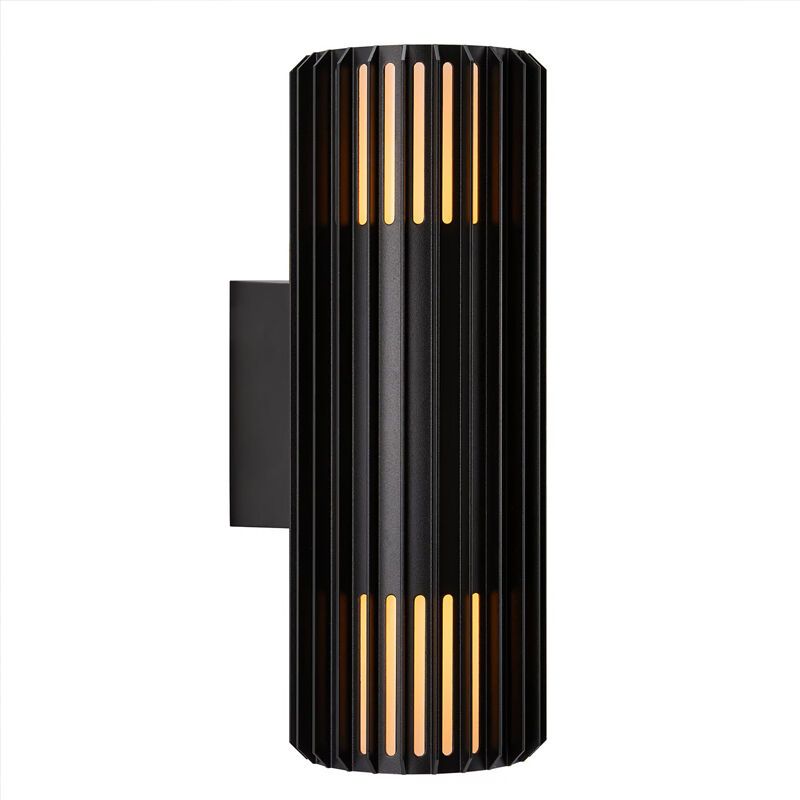 Zwarte buitenlamp design, Aludra, IP54 Zwarte buitenlamp design, Aludra, IP54
