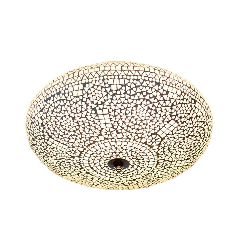 Transparante oosterse plafonnière mozaïek, Annas Transparante oosterse plafonnière mozaïek, Annas