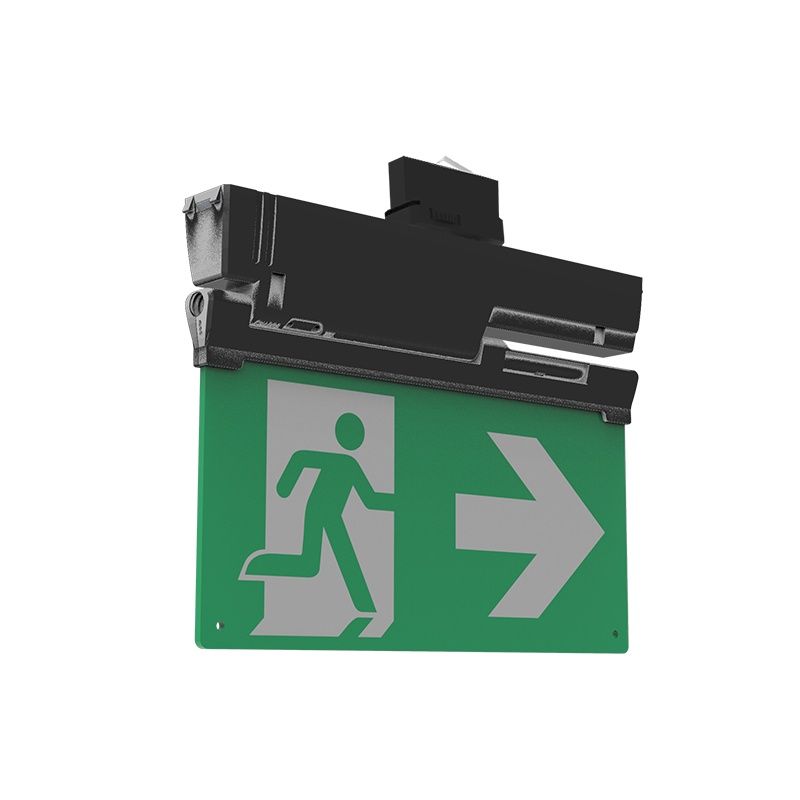 Zwarte 3-fase noodverlichting, Toke, Pro Zwarte 3-fase noodverlichting, Toke, Pro