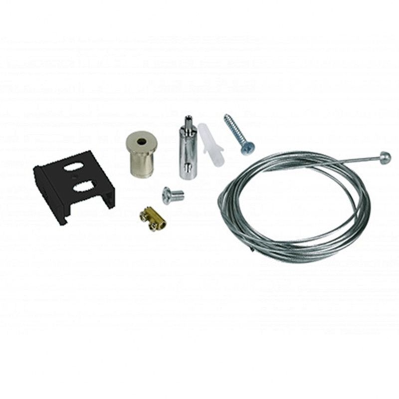 Pendelset voor 3-fase railverlichting, 5 meter, zwart, Pro Pendelset voor 3-fase railverlichting, 5 meter, zwart, Pro