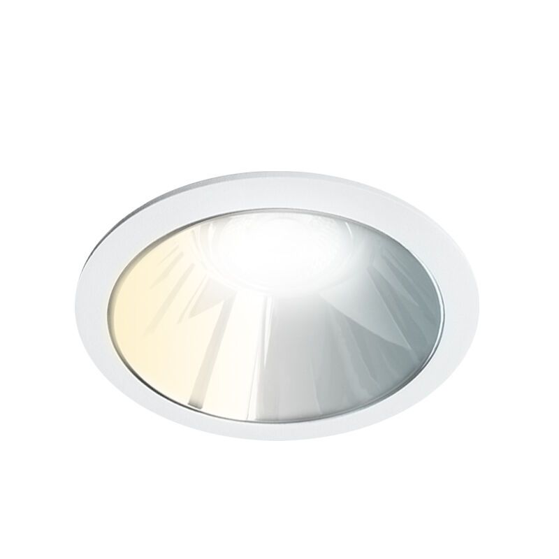 Witte downlight aluminium, Maud, 10W, white switch LED, IP22 Witte downlight aluminium, Maud, 10W, white switch LED, IP22