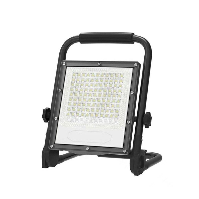 Zwarte bouwlamp aluminium, Jacob, 30W, 6500K LED, IP66
