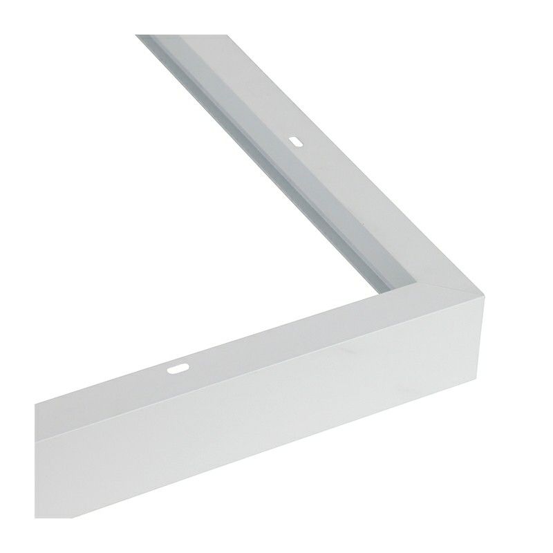 Wit opbouw klik frame 62x62 Wit opbouw klik frame 62x62