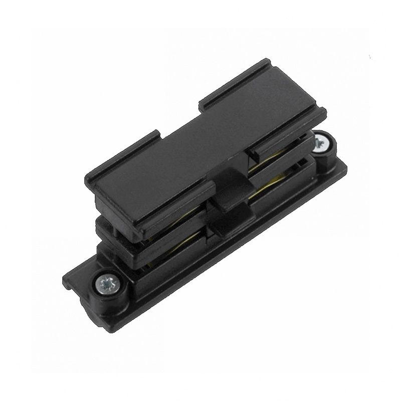 I-vorm interne connector voor 3-fase railverlichting, zwart, Pro I-vorm interne connector voor 3-fase railverlichting, zwart, Pro