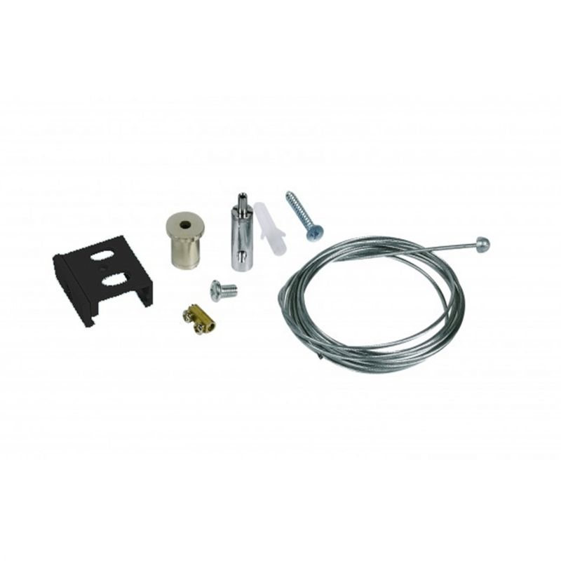 Pendelset voor 3-fase railverlichting, 1,5 meter, zwart, Pro Pendelset voor 3-fase railverlichting, 1,5 meter, zwart, Pro