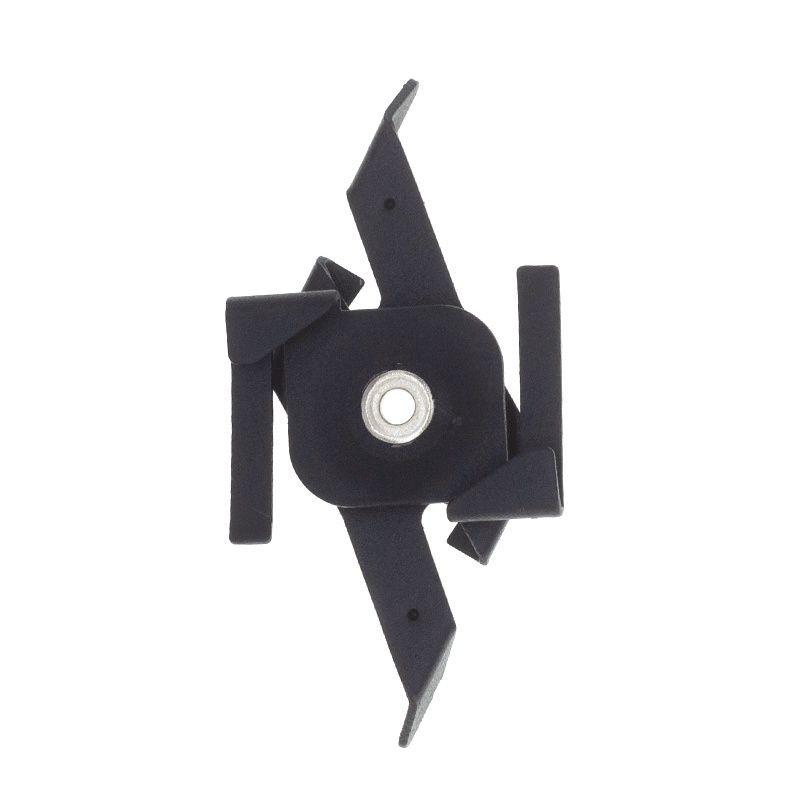 Systeemplafond clip voor 3-fase railverlichting, zwart, Pro Systeemplafond clip voor 3-fase railverlichting, zwart, Pro