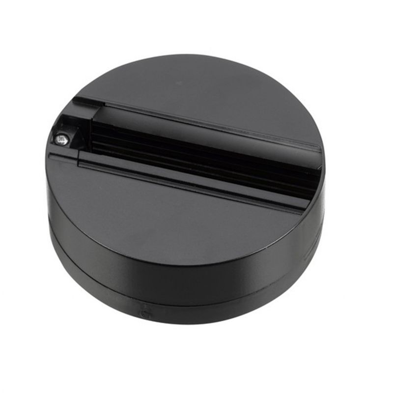 Monopoint voor 3-fase railverlichting, zwart, Pro