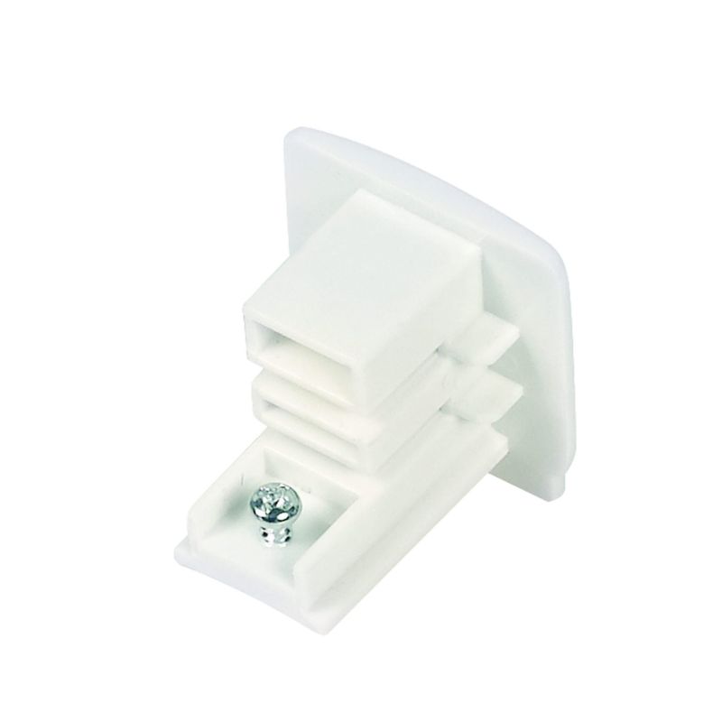 Eindkap voor 3-fase railverlichting, wit, Pro Eindkap voor 3-fase railverlichting, wit, Pro