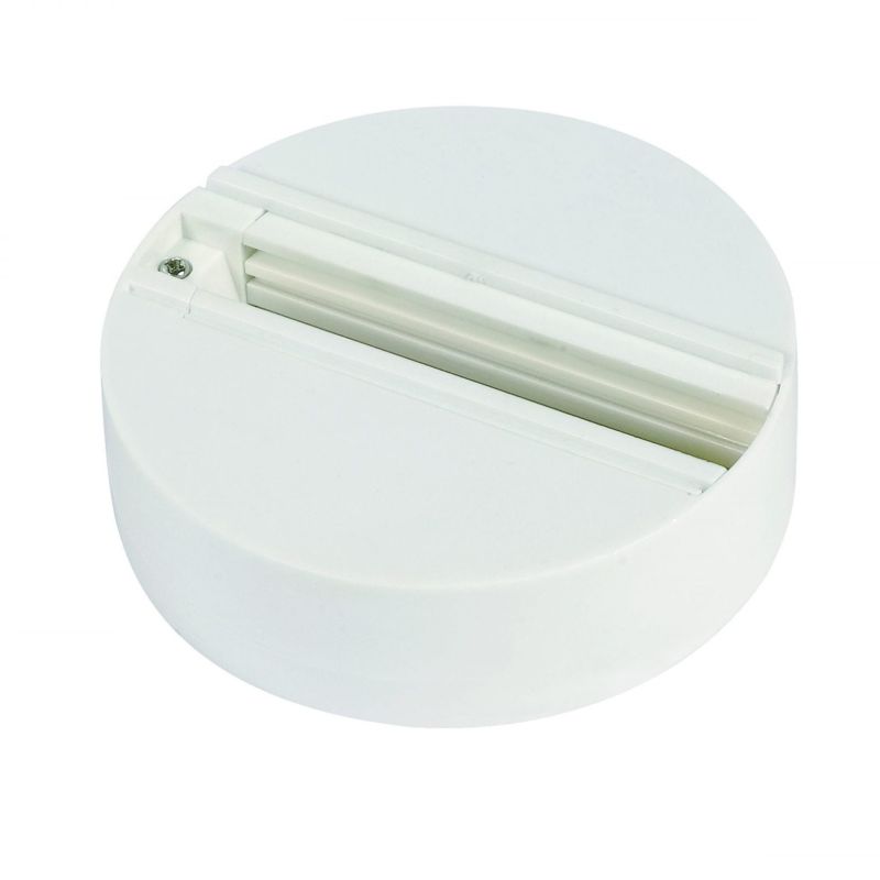 Monopoint voor 3-fase railverlichting, wit, Pro