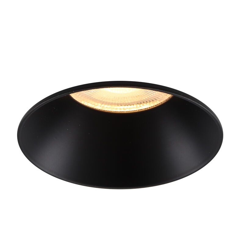 Aluminium trimless inbouwspot zwart, Sanaz Aluminium trimless inbouwspot zwart, Sanaz