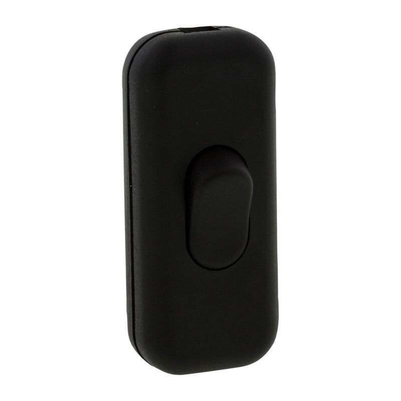 Q-Link snoerschakelaar zwart Q-Link snoerschakelaar zwart